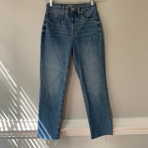 NWOT Madewell the petite curvy perfect vintagejean